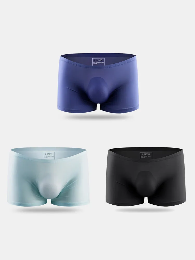 3 Pack 3D Seamless Support Pouch Men's Underwear