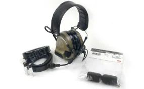 3M PELTOR ComTac VI NIB Hearing Defender No Comms Headset MT20H682FB-09N CYS, Coyote Brown, Headband 915 MHz