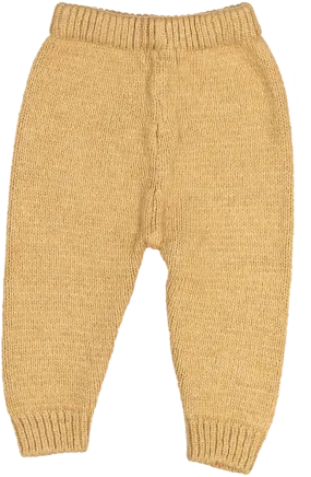 6048-BABY PANTS WOOL-CAMEL