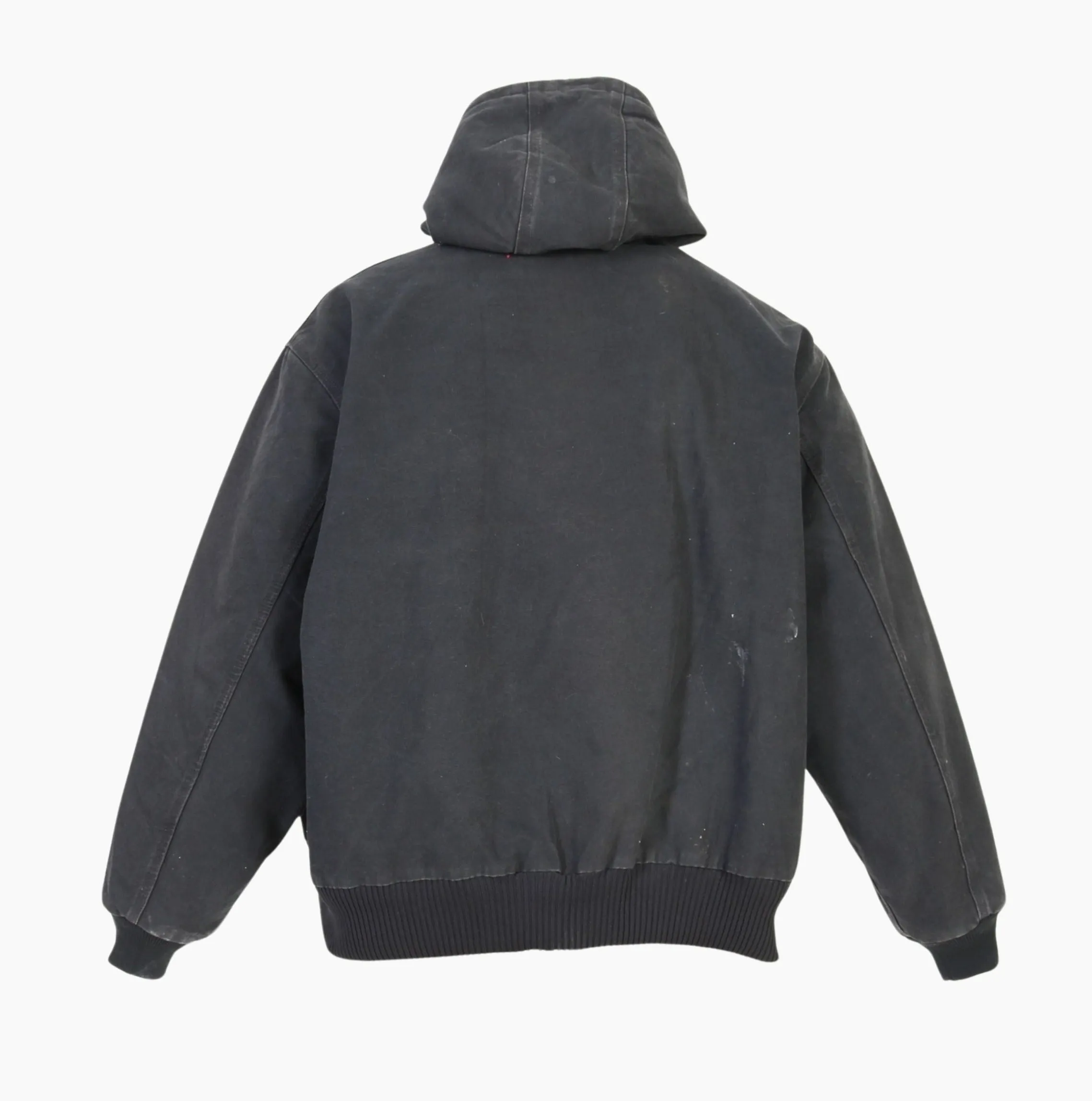 Active Hooded Jacket -  Washed Black