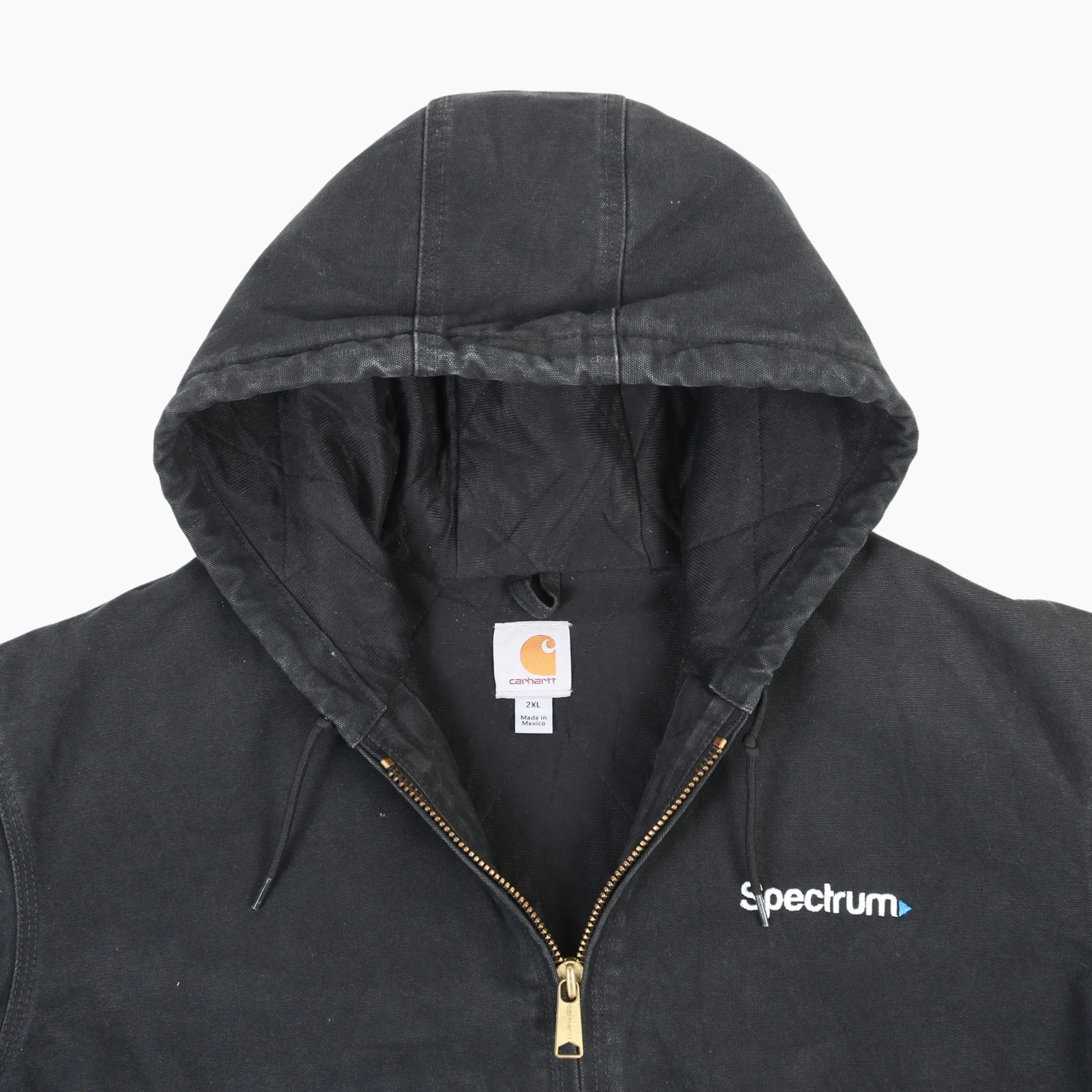 Active Hooded Jacket -  Washed Black