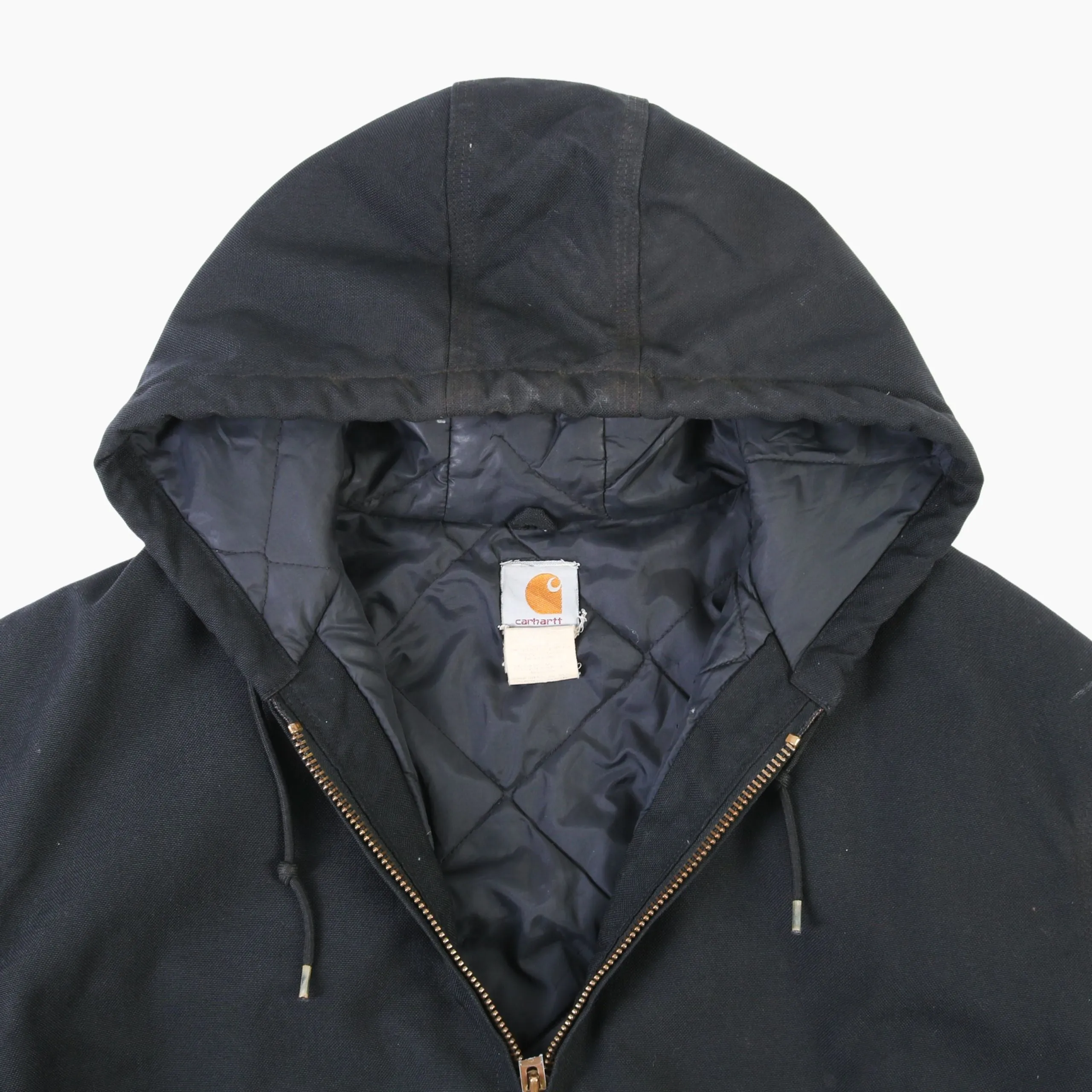 Active Hooded Jacket - Washed Black