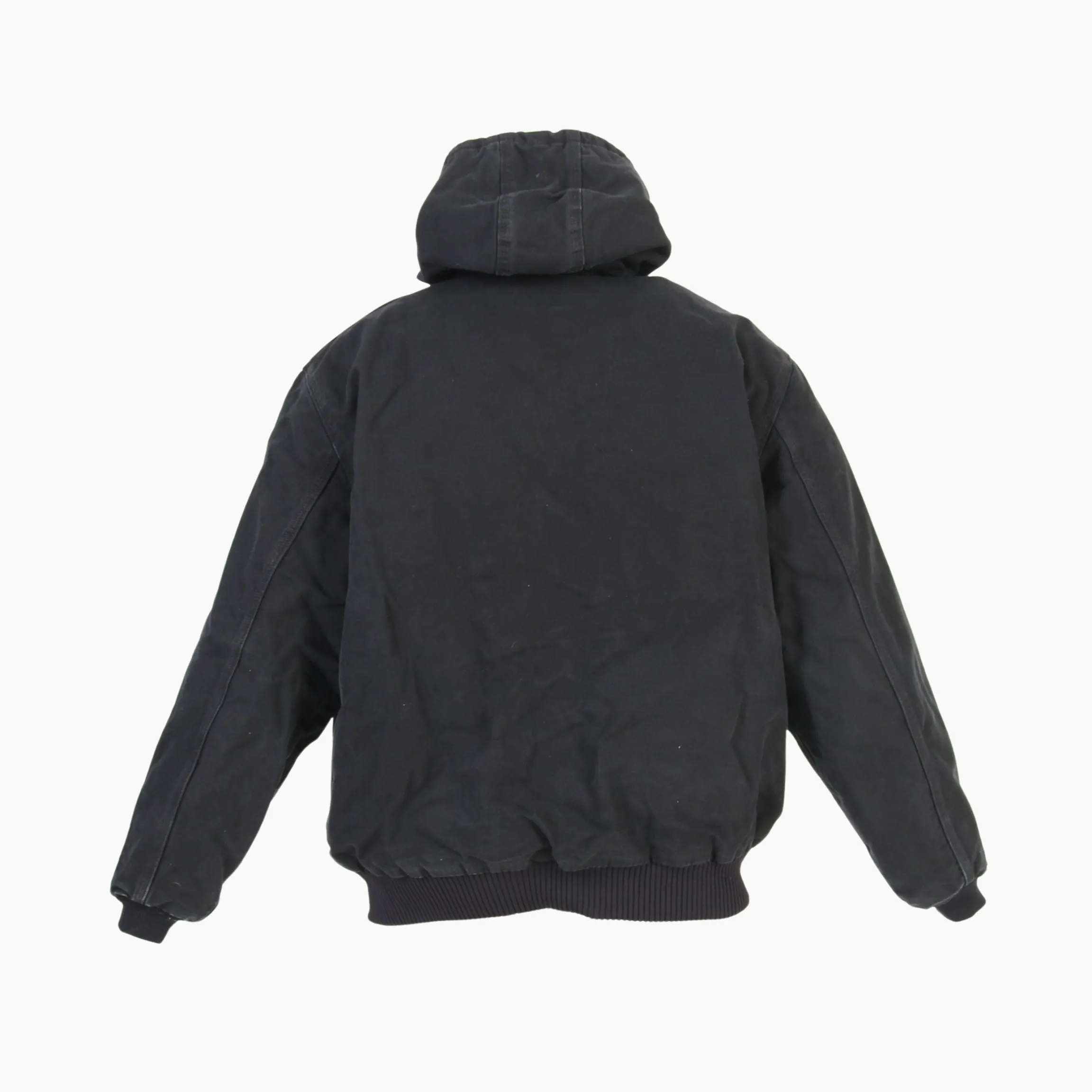 Active Hooded Jacket - Washed Black