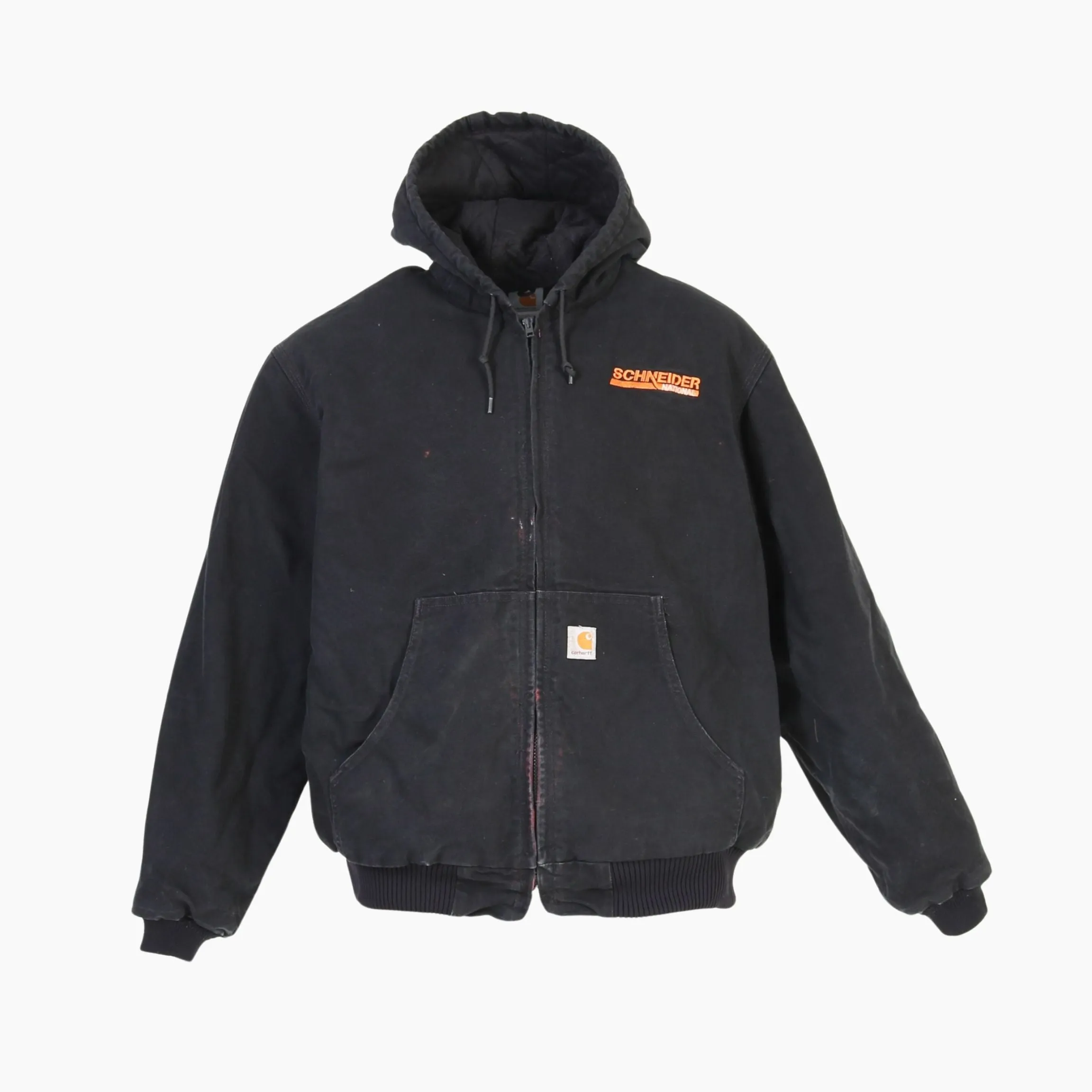 Active Hooded Jacket - Washed Black