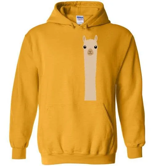 Alpaca Watching Gildan Hoodie