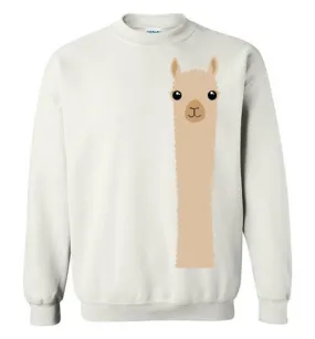 Alpaca Watching Gildan Sweatshirt