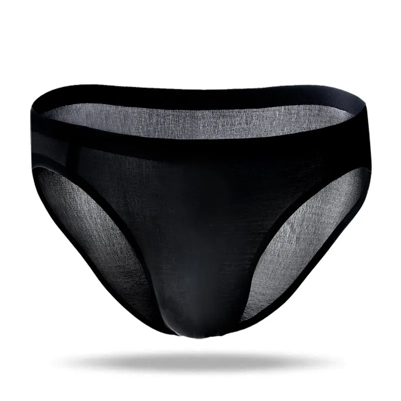 Amazingly Comfy  Ice Silk  Lightweight Pouch Brief