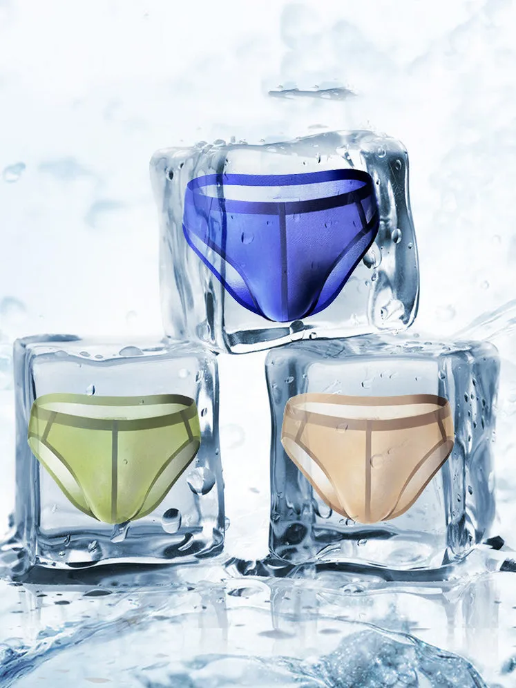 Amazingly Comfy  Ice Silk  Lightweight Pouch Brief