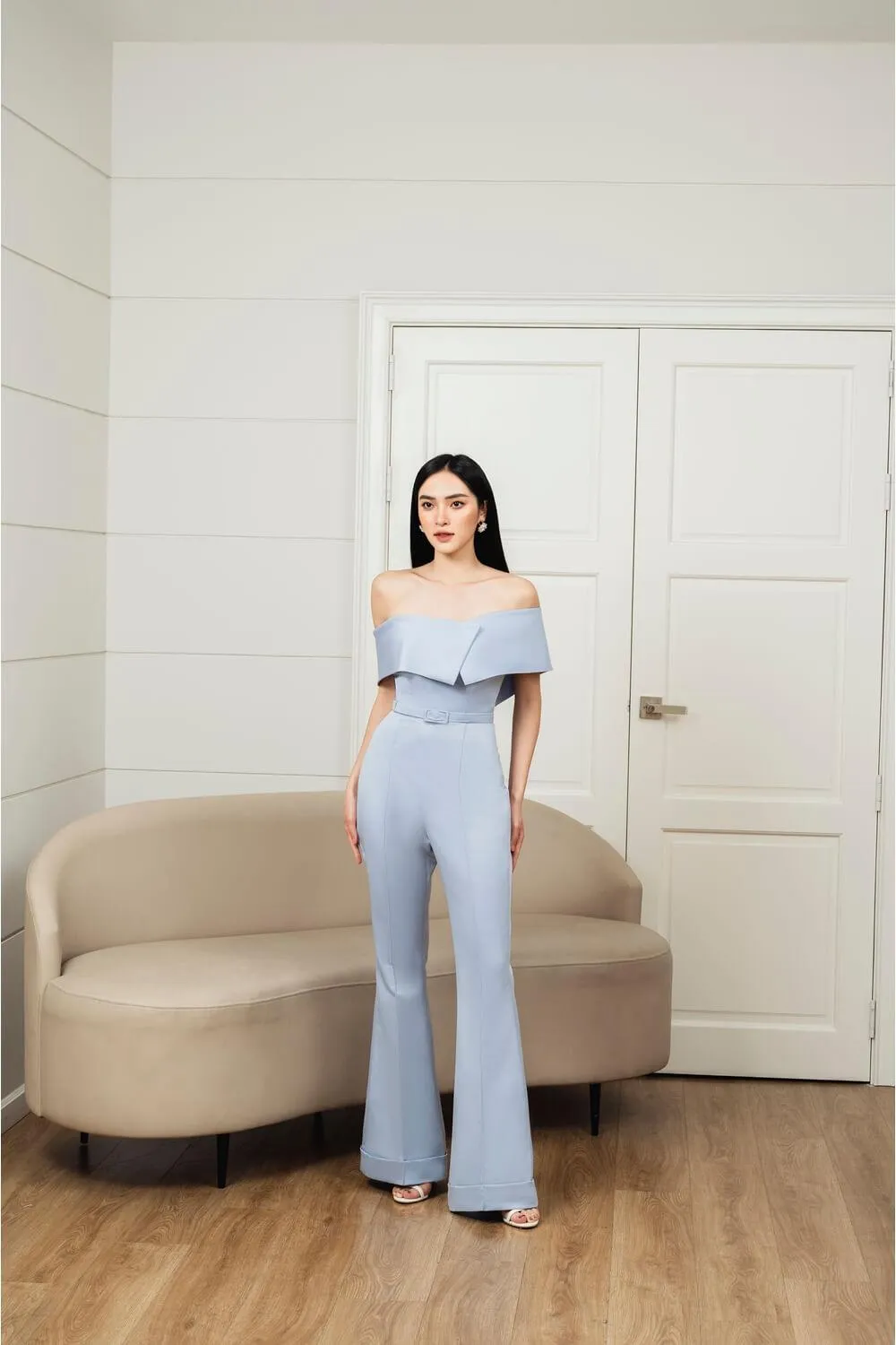 Athena Off-Shoulder Jumpsuit