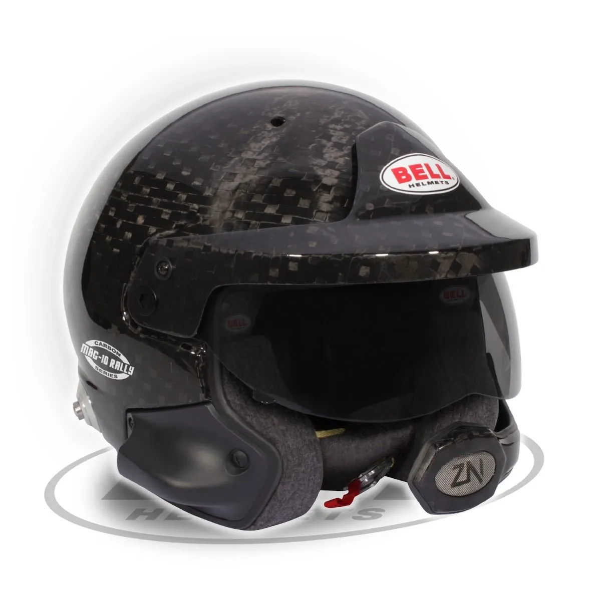 BELL 1245011 Racing helmet open face MAG-10 RALLY CARBON, FIA, carbon, 54 (7 1/8)