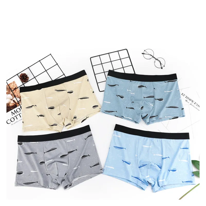 Big Size Range Milk Silk Super Comfortable Men's Boxer Brief