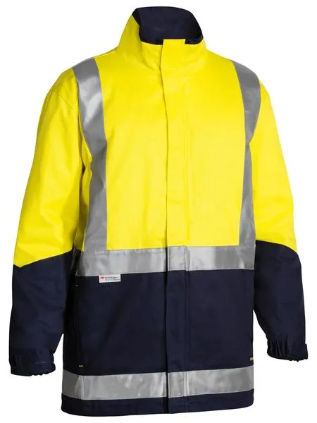 Bisley Taped Hi Vis 3 In 1 Drill Jacket-(BJ6970T)