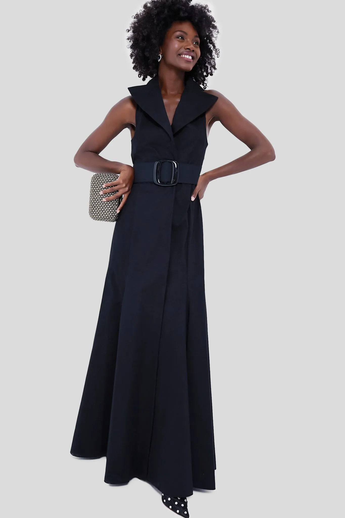 Black Frances Maxi Dress