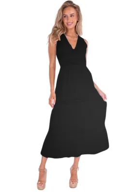 Black Maxi Dress Cover-Up