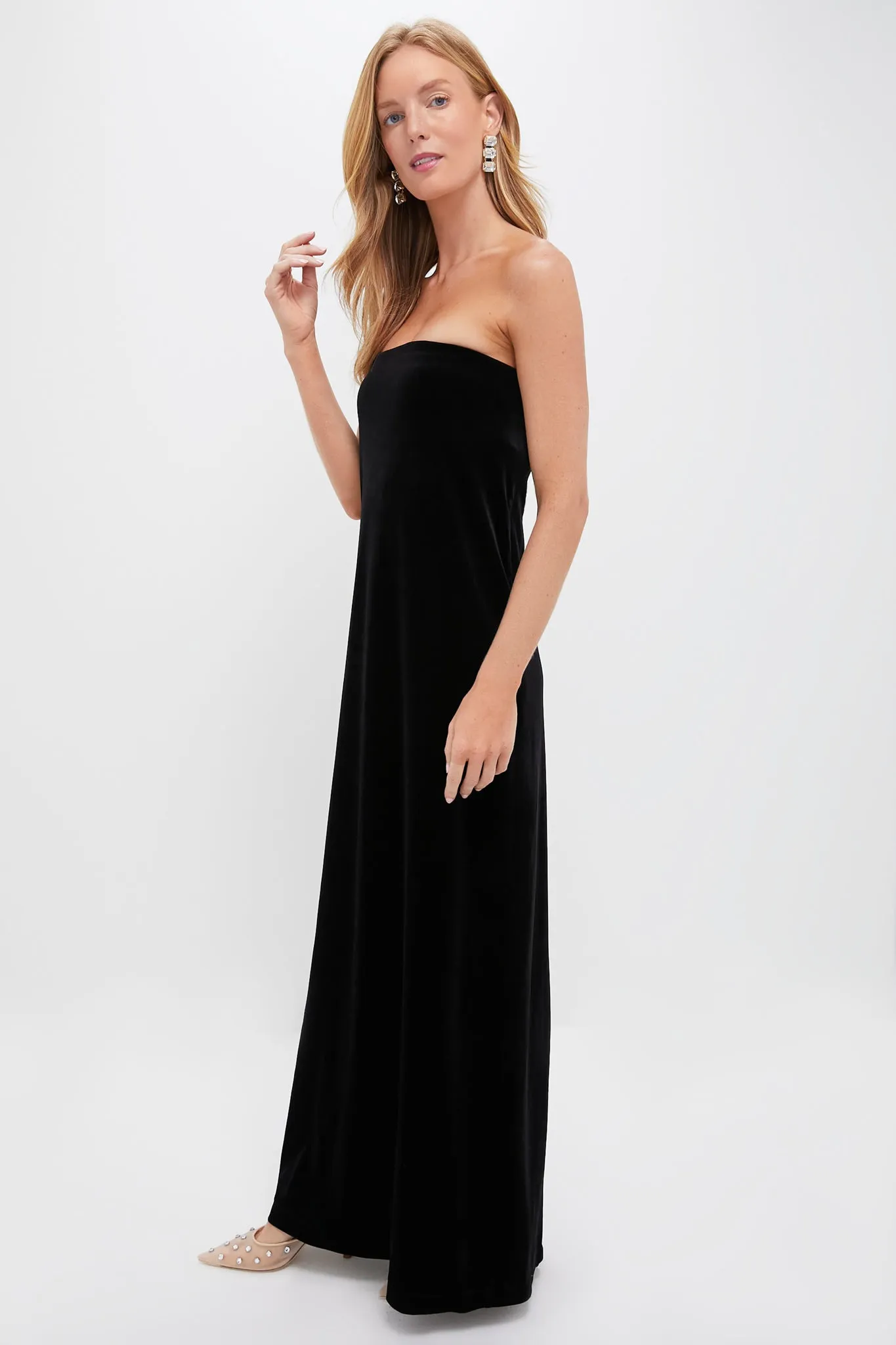 Black Velvet Sonya Dress