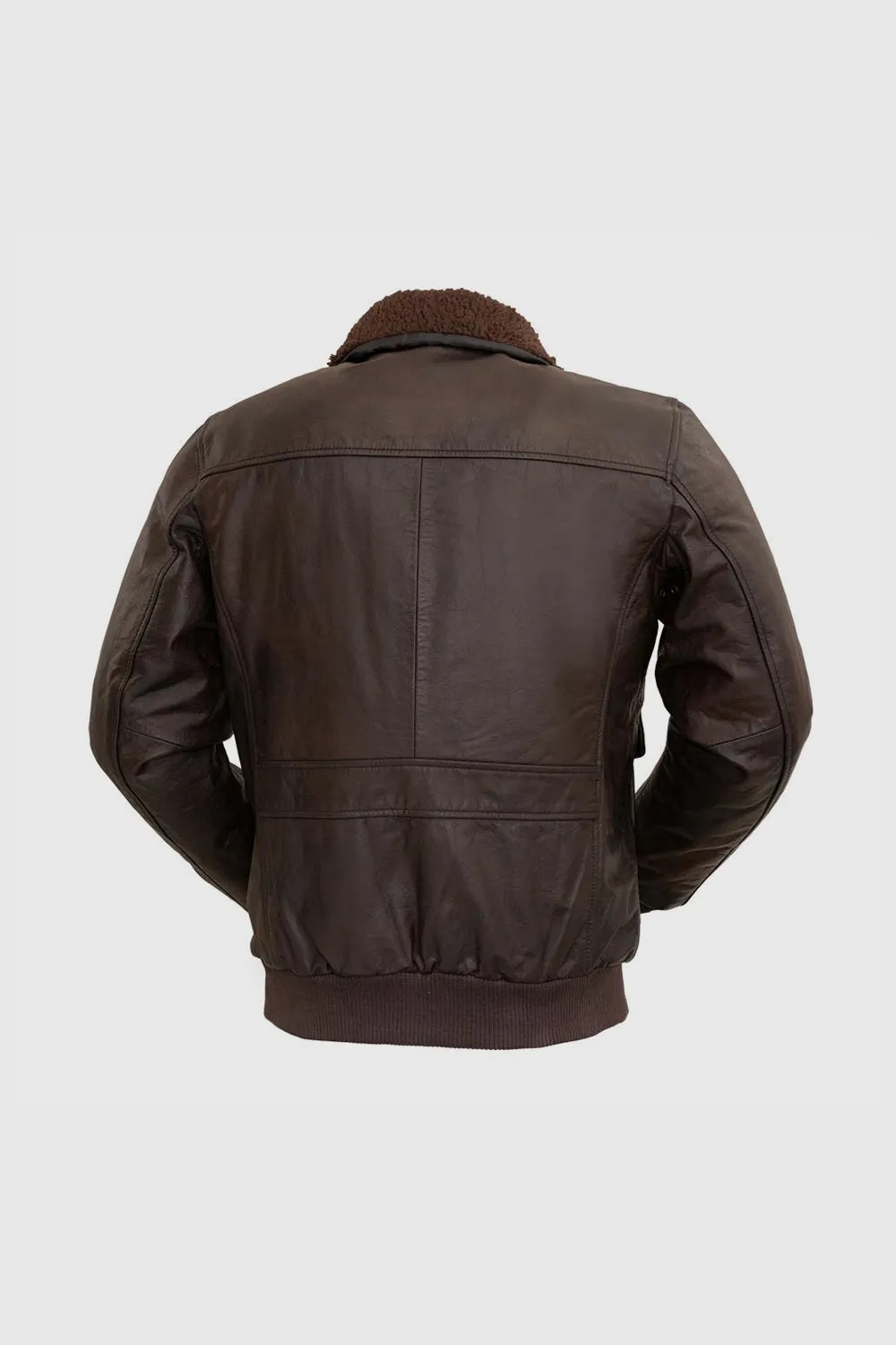 Bomber Men's Fashion Leather Jacket