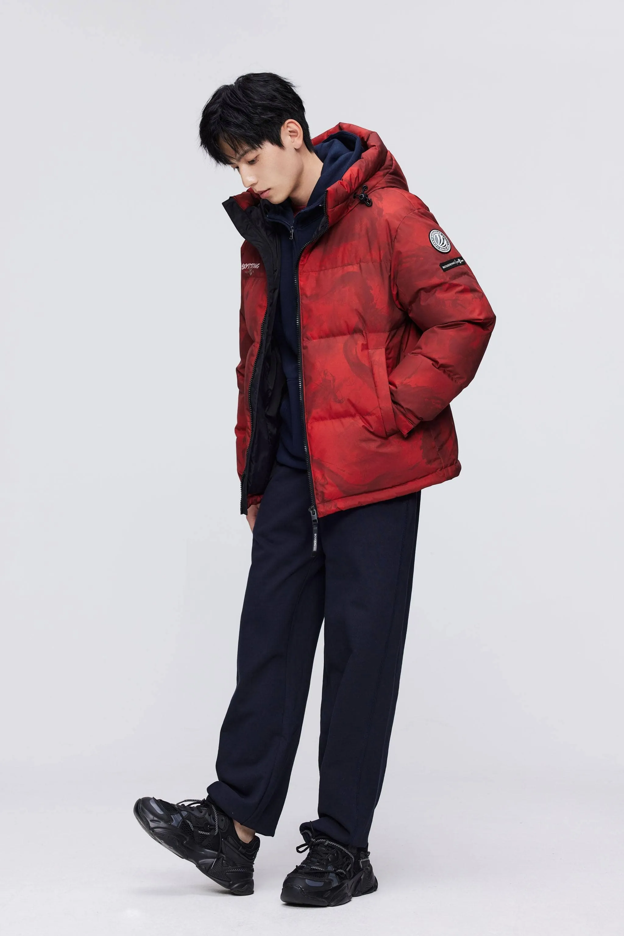 Classic Down Jacket with Hood 3330