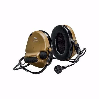 Coyote Brown 3M ComTac VI Hearing Defender Back Band No Comms Headset, 915 Mhz, Single Freq, MT20H682BB-09N CYS