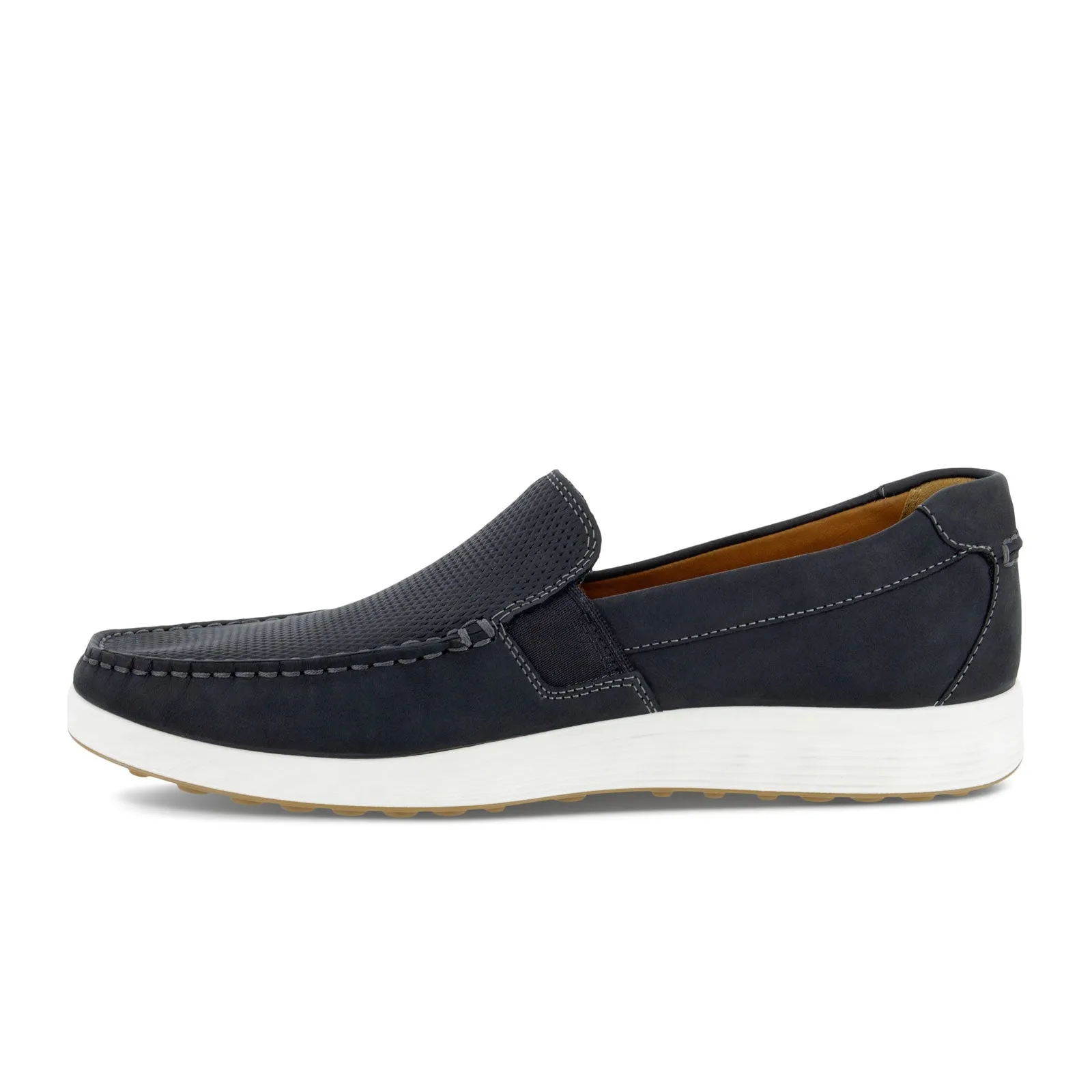 ECCO S Lite Moc Slip On (Men) - Black/Black