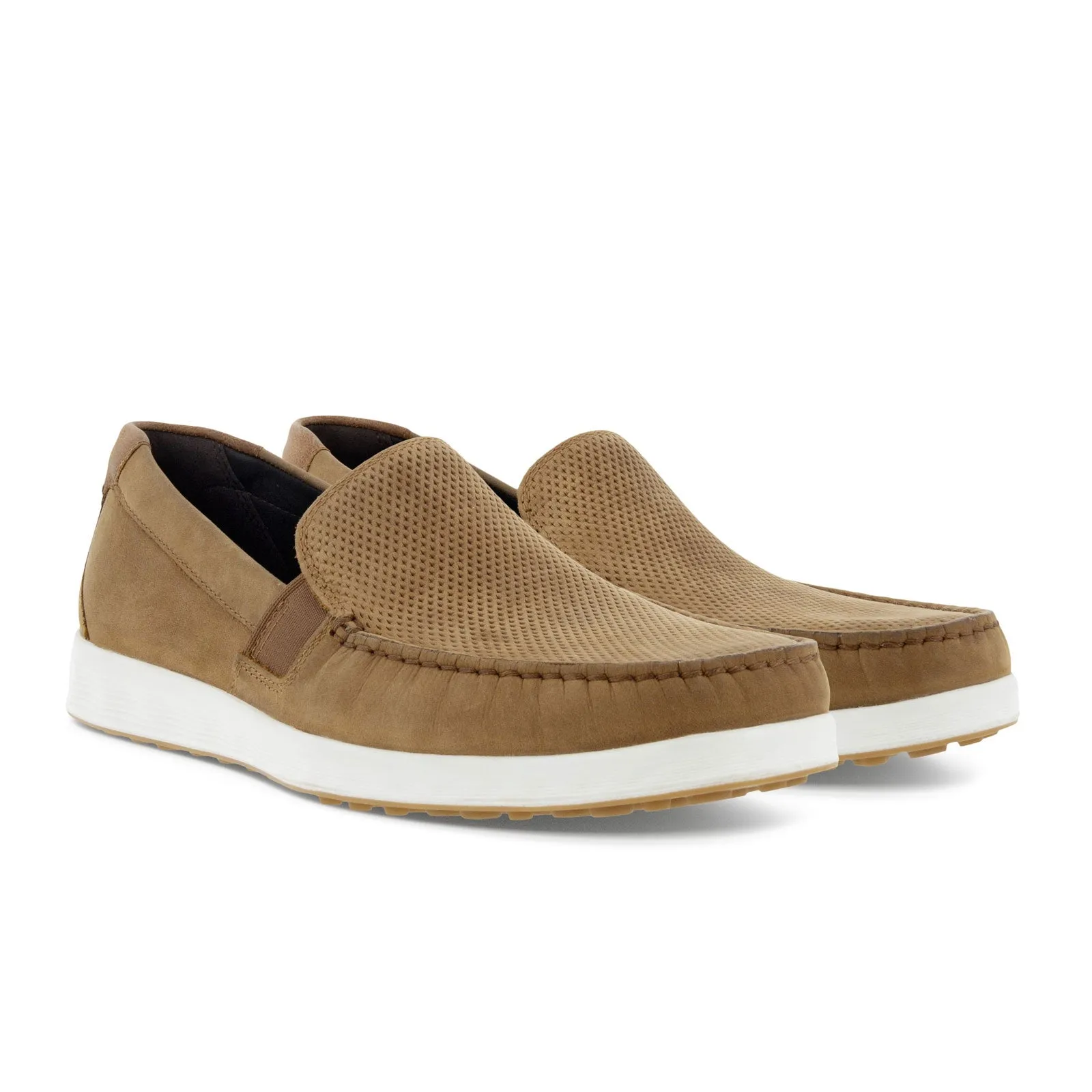 ECCO S Lite Moc Slip On (Men) - Camel/Cognac