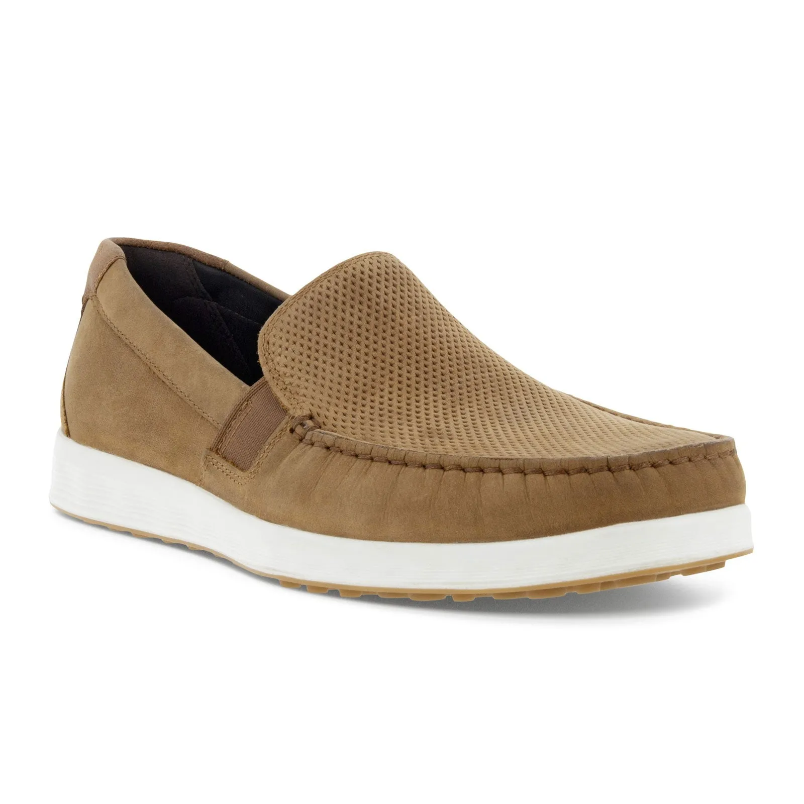 ECCO S Lite Moc Slip On (Men) - Camel/Cognac