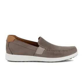 ECCO S Lite Moc Slip On (Men) - Warm Grey/Cognac