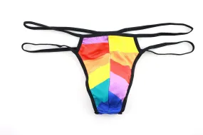 Fashion Sexy Printing Men's Thong