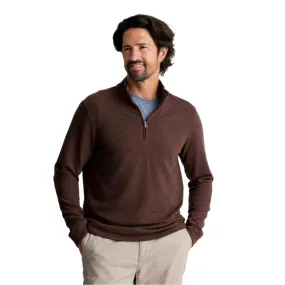 Free Fly Men's Waffle Quarter Zip Pullover