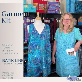 Garment Kit - Studio Tunic and Batik Linen