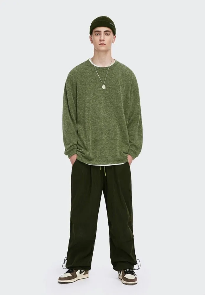 Green Long Sleeve Sweatshirt