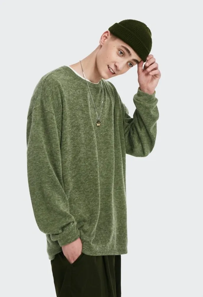 Green Long Sleeve Sweatshirt