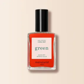 Green Vegan Bio Nail Polish | Coral Reef | 15ml