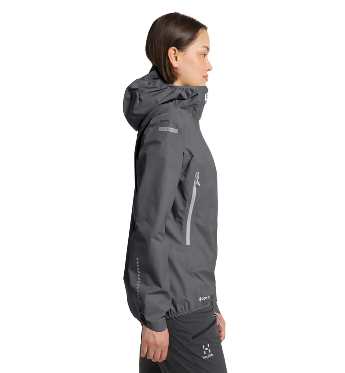 Haglöfs L.I.M Gore-Tex Jacket Women Magnetite | Buy Haglöfs L.I.M Gore-Tex Jacket Women Magnetite here | Outnorth