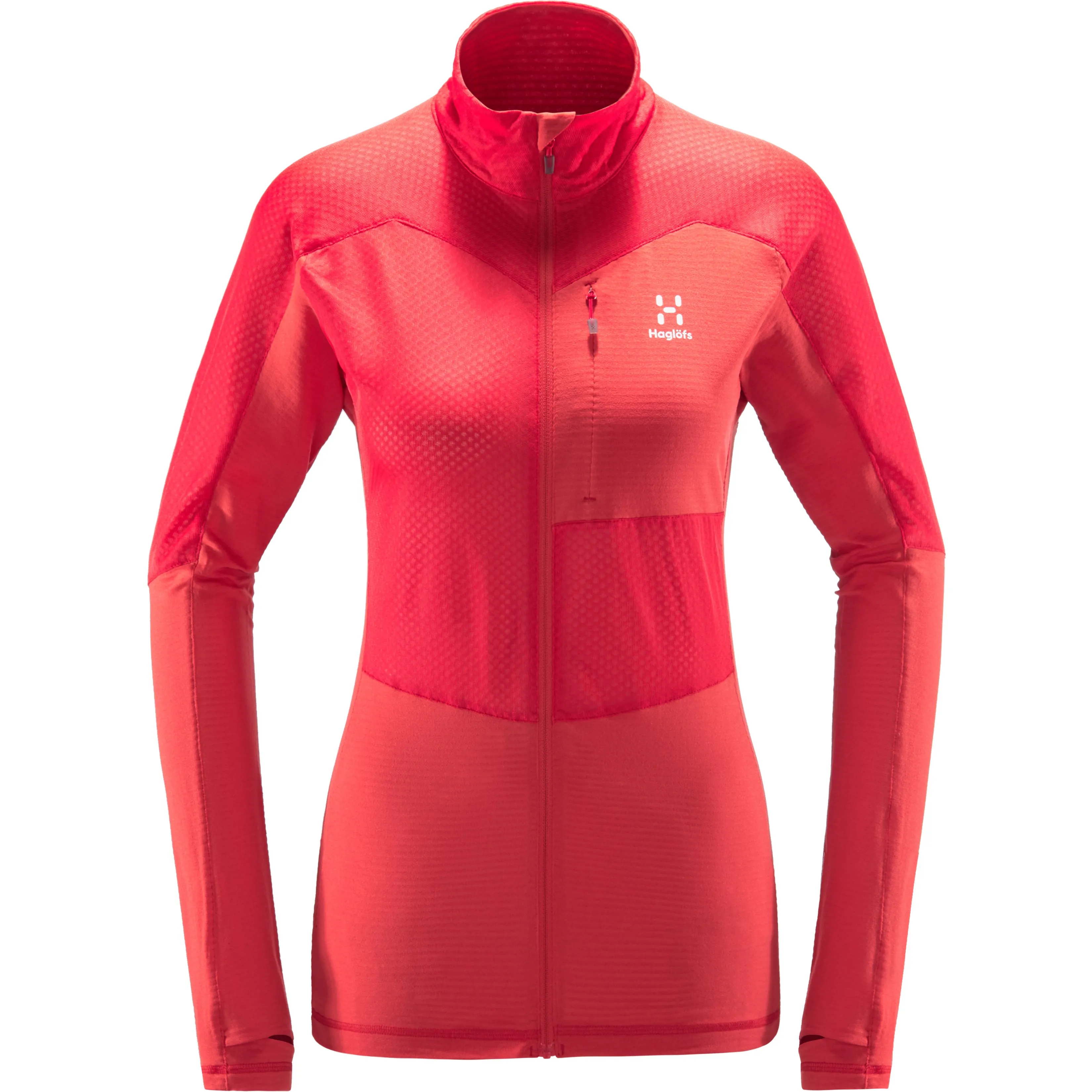 Haglöfs Sirro Mid Jacket Women Hibiscus Red  | Buy Haglöfs Sirro Mid Jacket Women Hibiscus Red  here | Outnorth