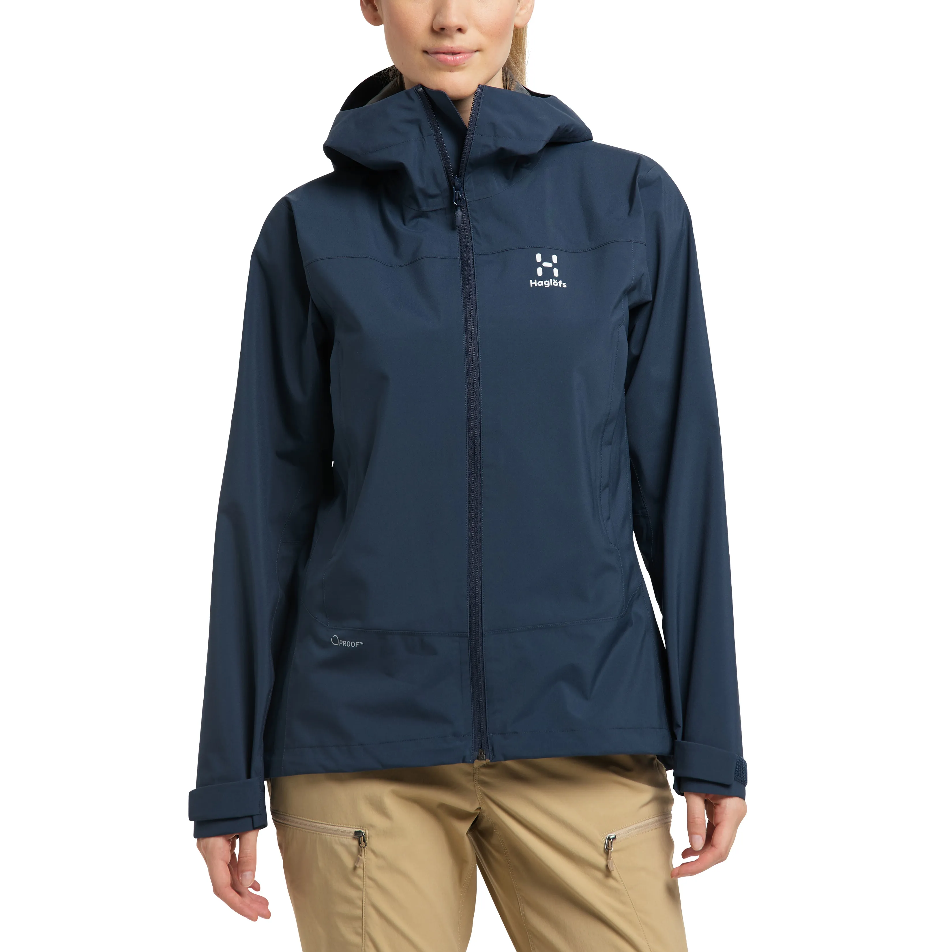 Haglöfs Spate Jacket Women Tarn Blue | Buy Haglöfs Spate Jacket Women Tarn Blue here | Outnorth