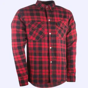 Highway 21 Marksman Riding Flannel - Black/Red