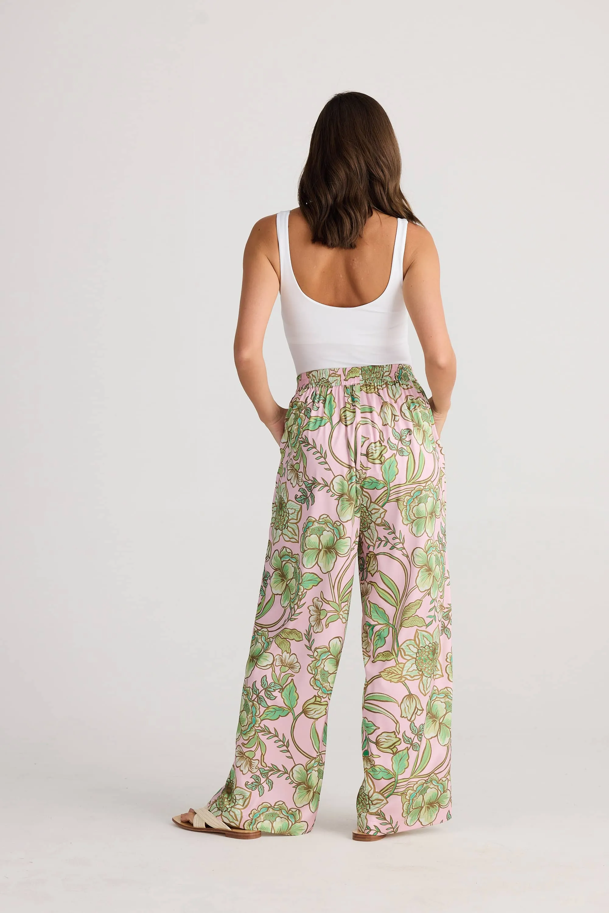 Holiday Playa Pants - Columbian Floral