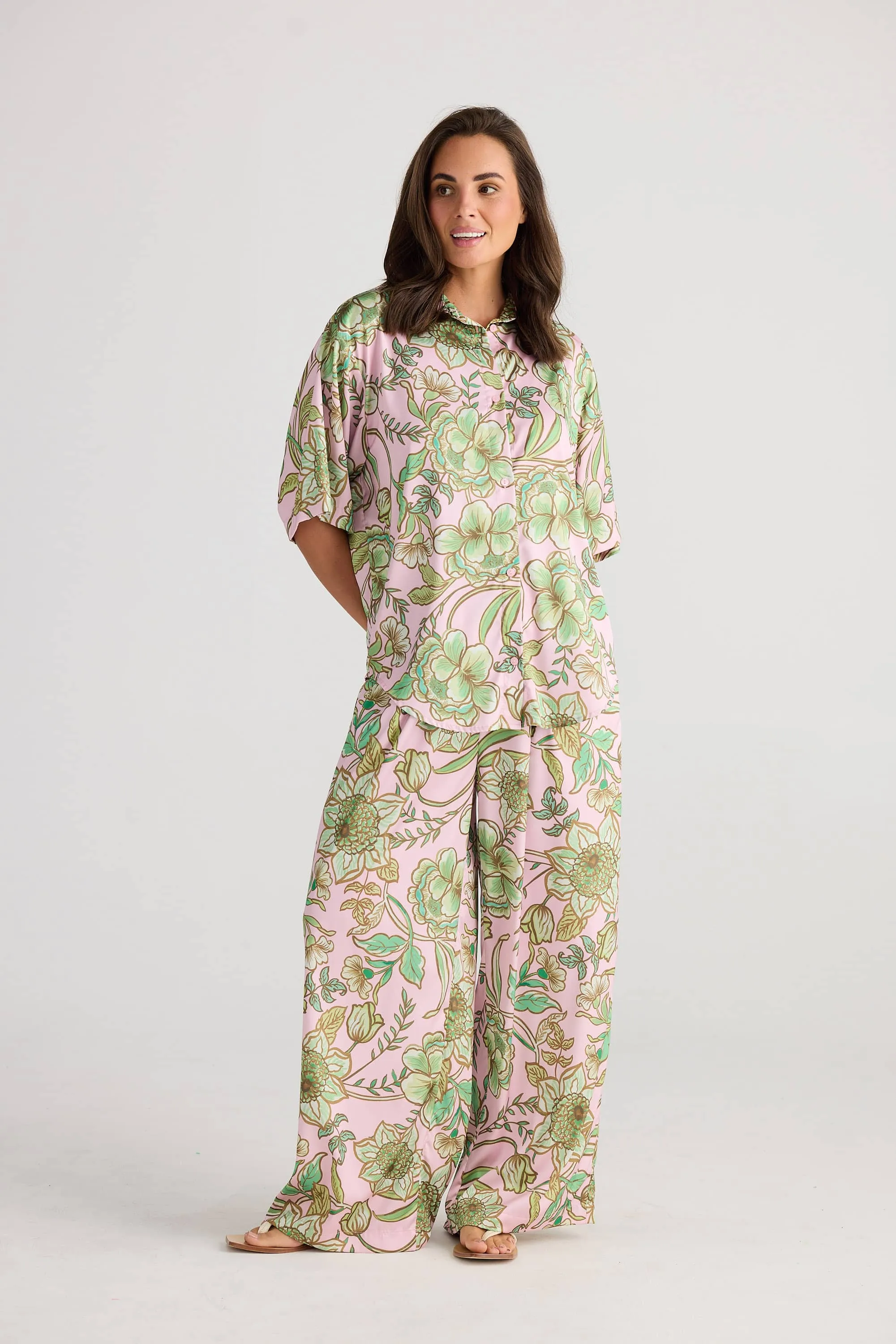 Holiday Playa Pants - Columbian Floral