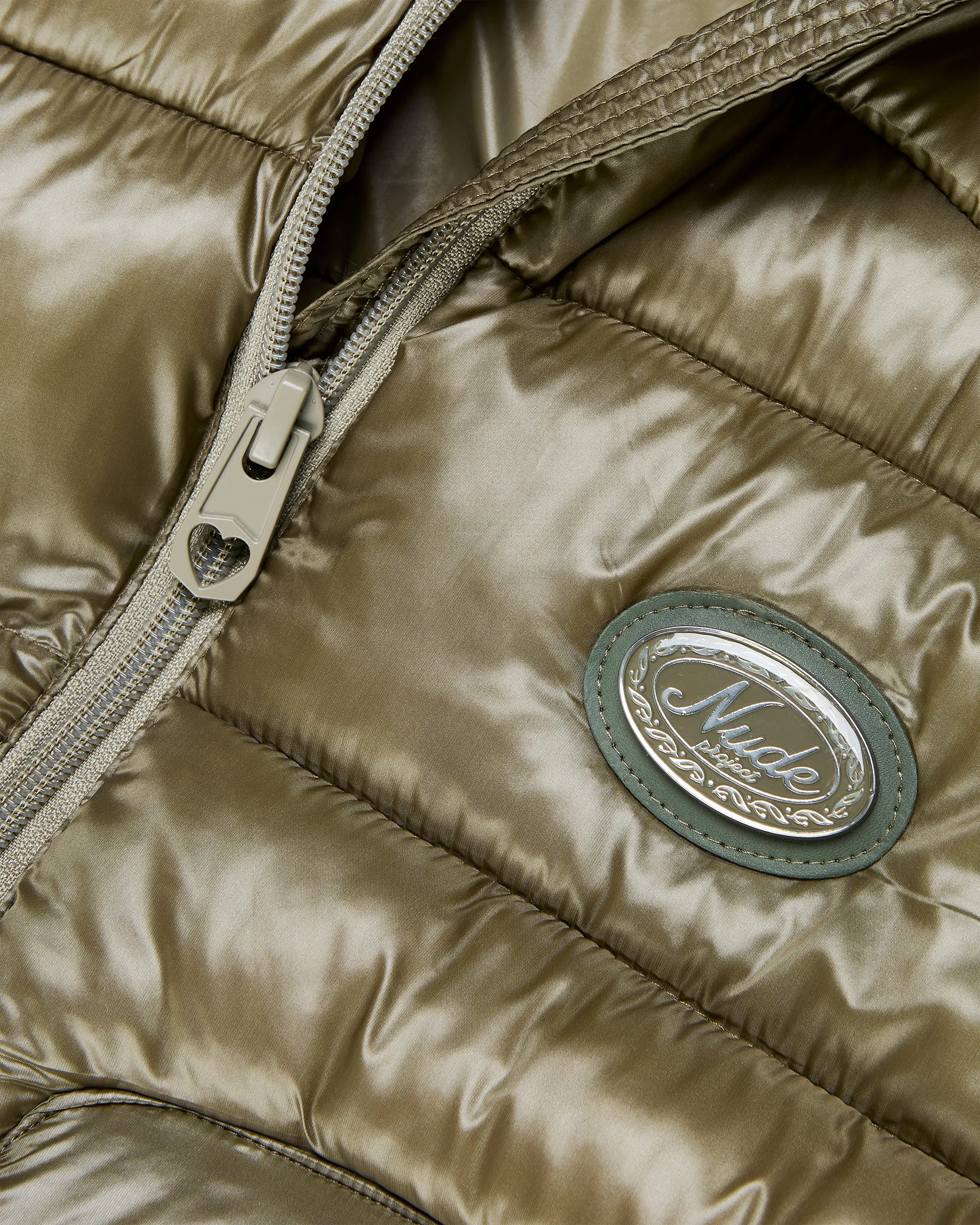 ICONIC PUFFER JACKET OLIVE GREEN