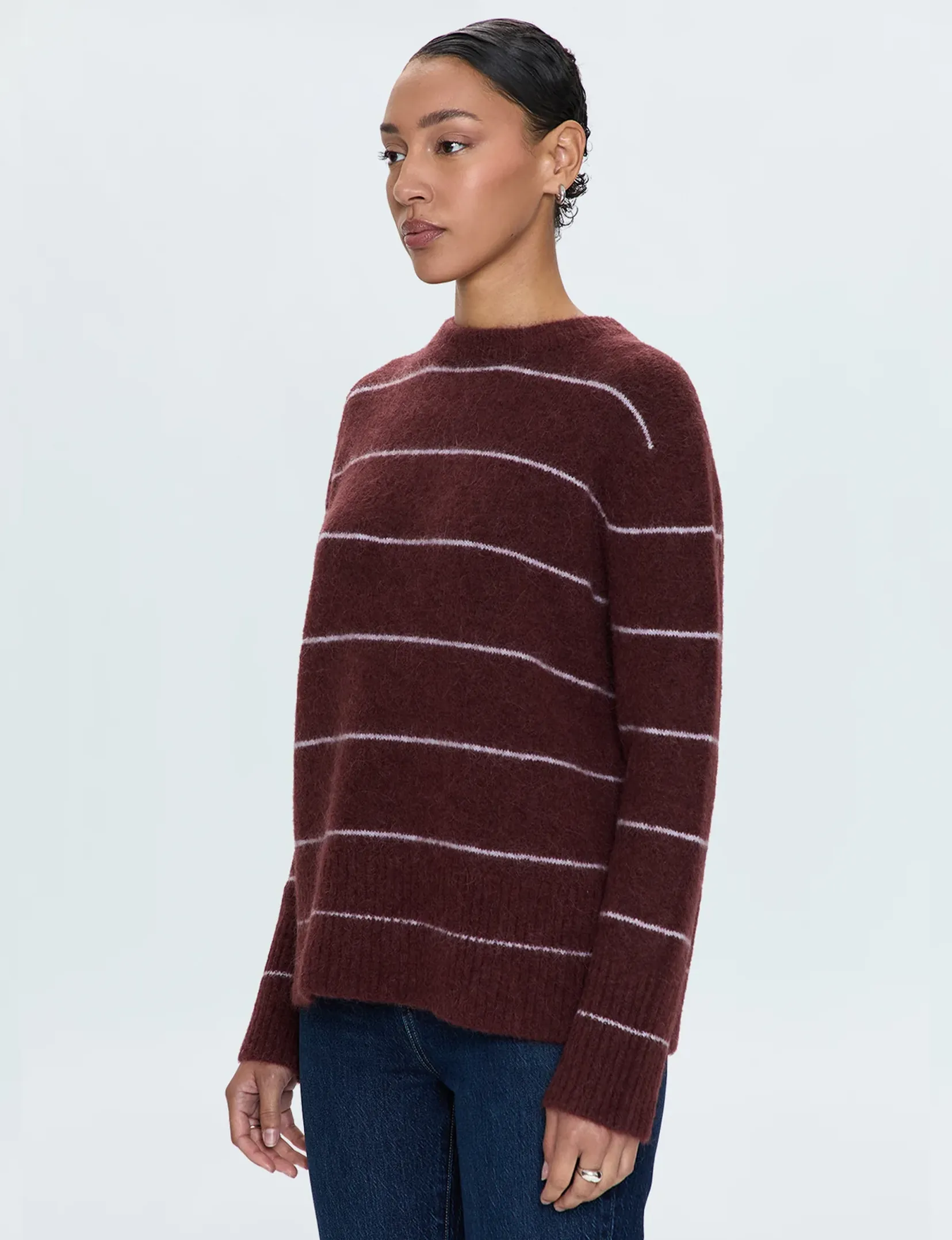 Ivy Sweater, Terra Stripe