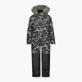 Kids´ winter snowsuit Joona, Black Ghost