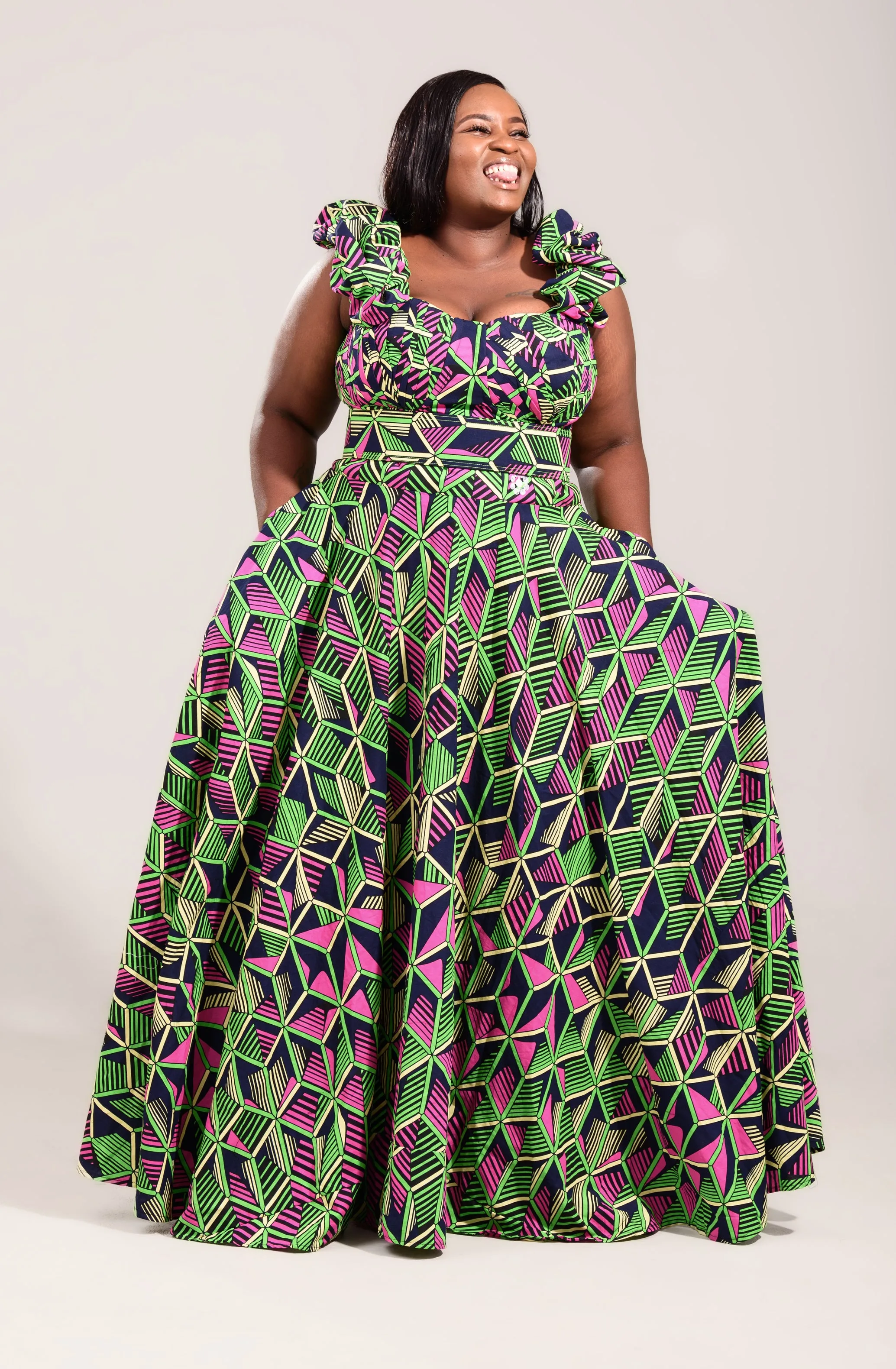 Ladies-Lungile Dress (Kumkanikazi)