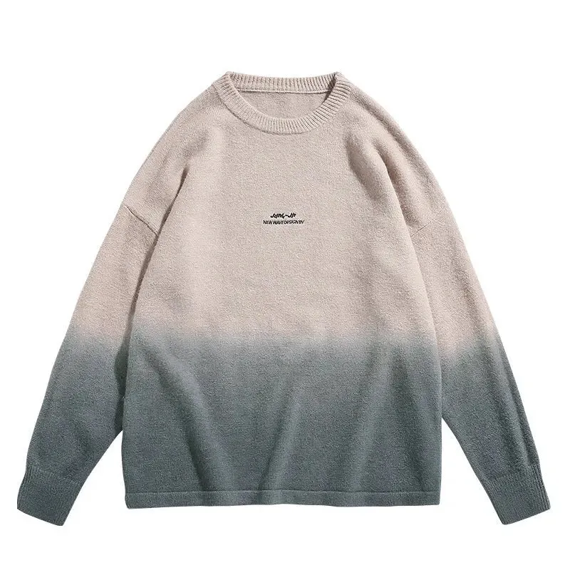 Loose alpaca embroidered Sweatshirt