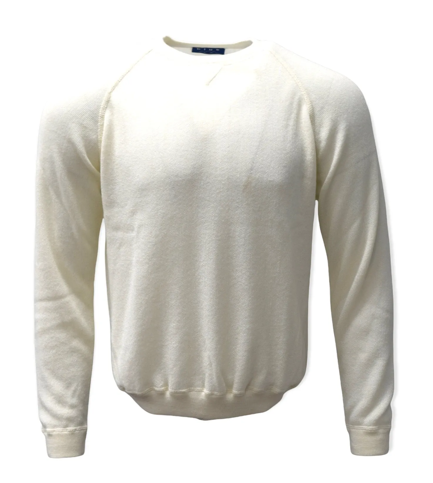 Men's Baby Alpaca Links Knit Sweatshirt