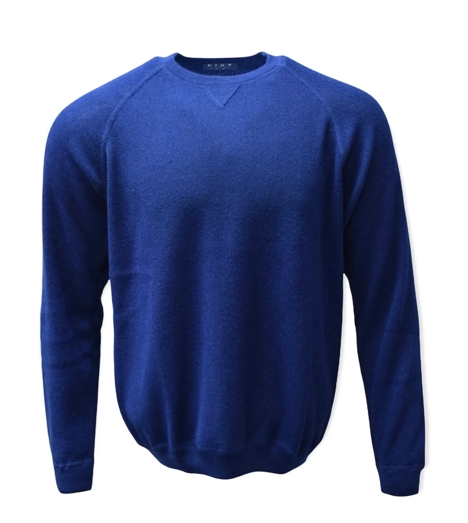 Men's Baby Alpaca Links Knit Sweatshirt