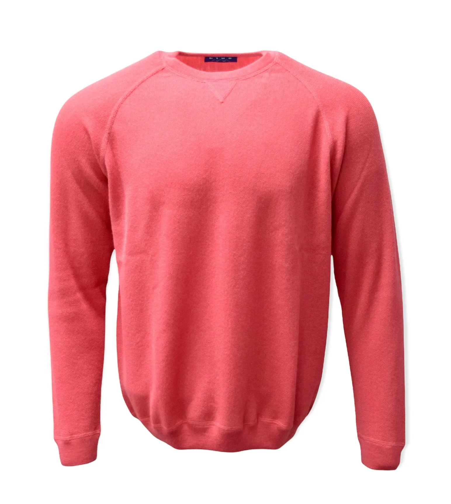 Men's Baby Alpaca Links Knit Sweatshirt