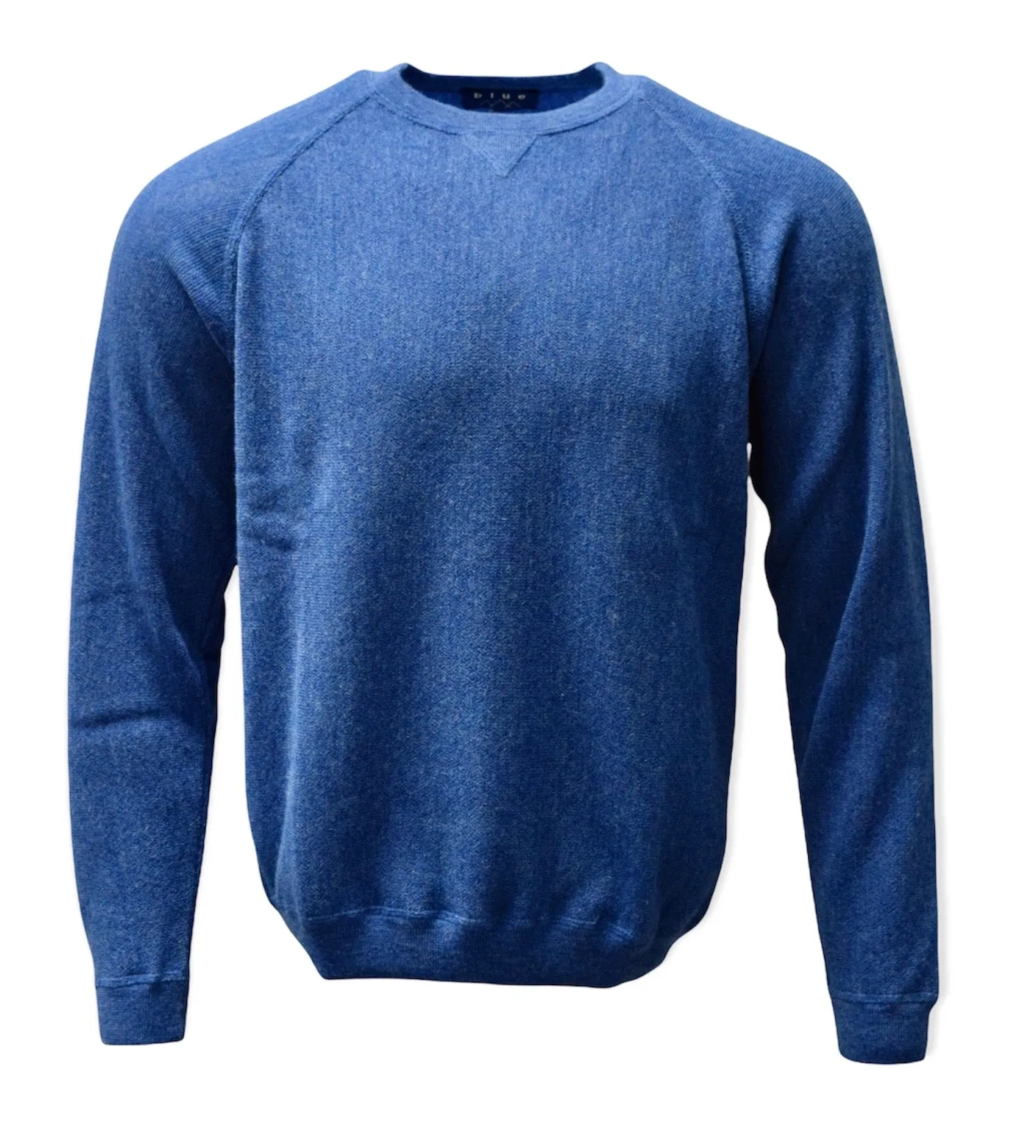 Men's Baby Alpaca Links Knit Sweatshirt