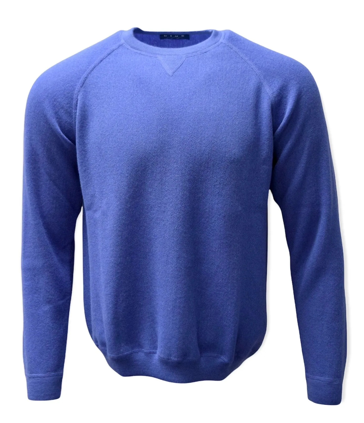 Men's Baby Alpaca Links Knit Sweatshirt