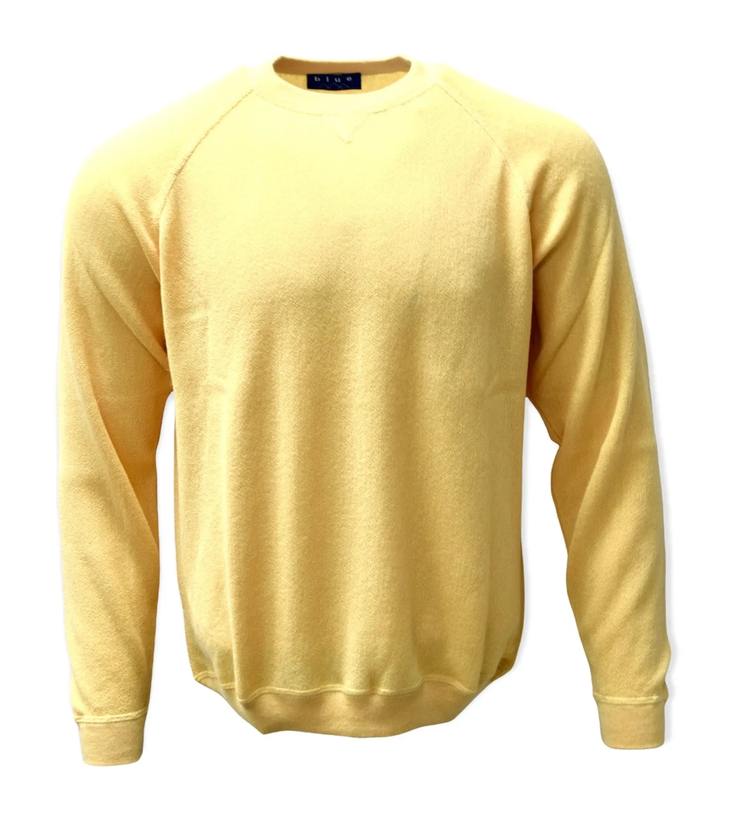 Men's Baby Alpaca Links Knit Sweatshirt