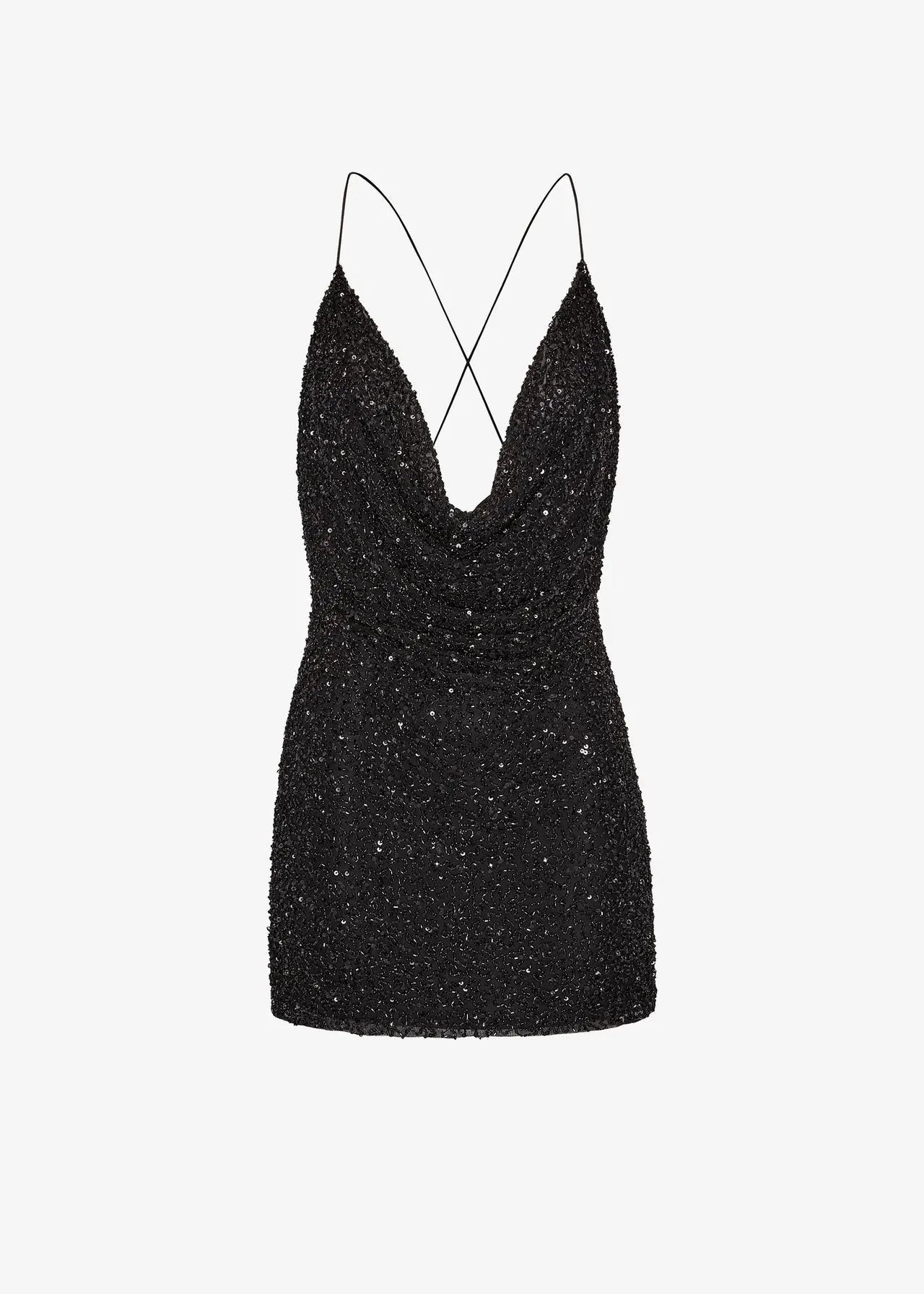 Mich Sequin Dress - Black